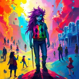 Spectrum Wars: Which Dimension Is It Anyway? - Text-based game