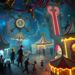 ChronoCarnival: Whose Time is it Anyway? - Text-based game