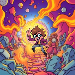 Temporal Tangle: Whose Adventure is it Anyway? - Text-based game