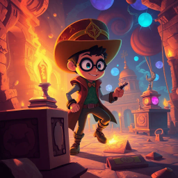 Relic Rumble: Whose Past Is It Anyway? - Text-based game