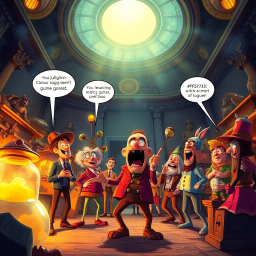 Relic Rumble: Whose is it Anyway? - Text-based game