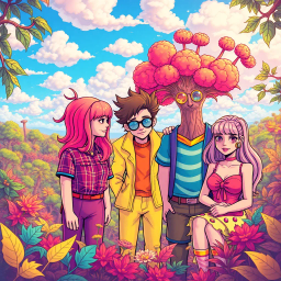 Squad Goals: Unraveled - Text-based game