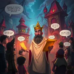 Whose Prophecy Is It Anyway? - Text-based game