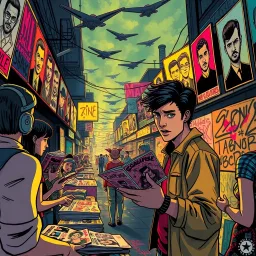 Zine Warriors: The Battle for Free Speech - Text-based game