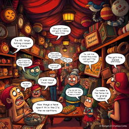 Relic Rumble: Whose Is It Anyway? - Text-based game