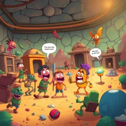 Relic Rumble: Whose Is It Anyway? - Text-based game