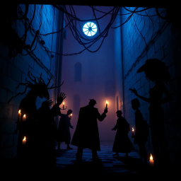 Whose Shadows Are These? - Text-based game