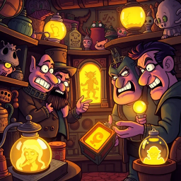 Relic Rumble: Whose Is It, Anyway? - Text-based game