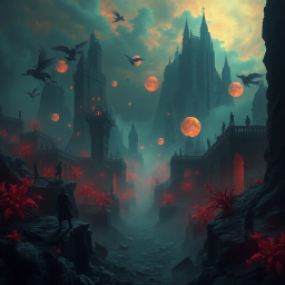 Nightmares Unleashed - Text-based game