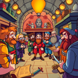 Relic Rumble: Whose Is It Anyway? - Text-based game