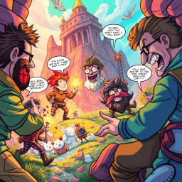 MetaQuest: Who's Adventure Is It Anyway? - Text-based game