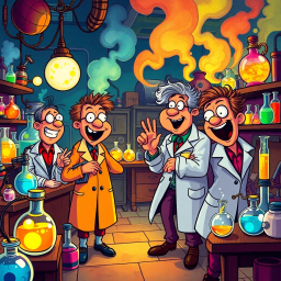 Whose Lab Is It Anyway? - Text-based game