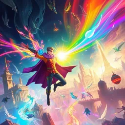 Spectrum Clash: Dimensions of Chaos - Text-based game