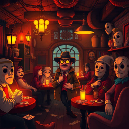 Whose Face Is This Anyway? - Text-based game