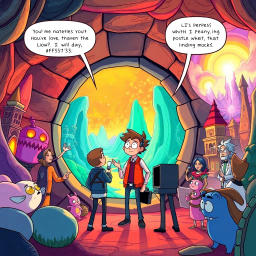 Spectrum Wars: Which Dimension Is It, Anyway? - Text-based game