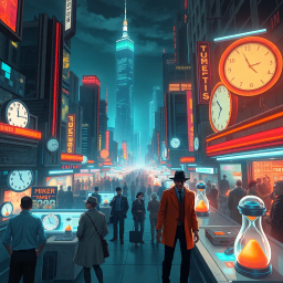 ChronoChase: Whose Time Is It Anyway? - Text-based game