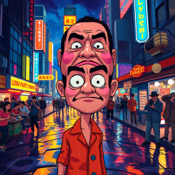 Whose Face Is It Anyway? - Text-based game