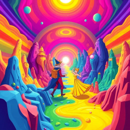 Spectrum Wars: Which Dimension Is It Anyway? - Text-based game