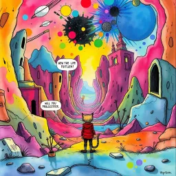 Spectrum Wars: Which Dimension Is It, Anyway? - Text-based game