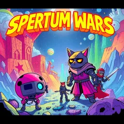 Spectrum Wars: Which Dimension Is It Anyway? - Text-based game