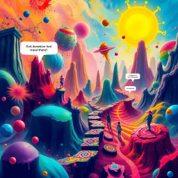 Spectrum Wars: Which Dimension Is It Anyway? - Text-based game