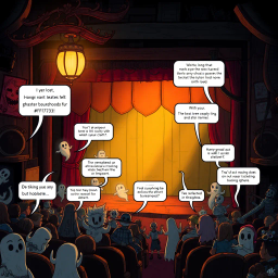 Hello, Whose Ghost Is It Anyway? - Text-based game
