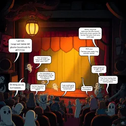 Hello, Whose Ghost Is It Anyway? - Text-based game