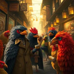 Feathered Fiasco - Text-based game