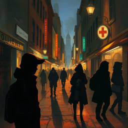 Whose Shadows Are These? - Text-based game
