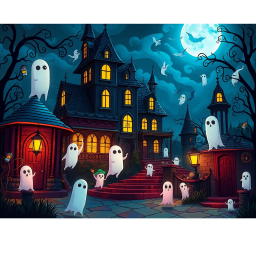 Whose Haunt is This? - Text-based game