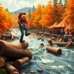 Log Jam Mania - Text-based game