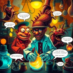 Whose Lab Is It Anyway? - Text-based game