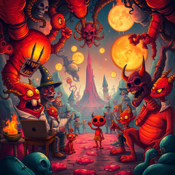 Whose Hell Is This Anyway? - Text-based game