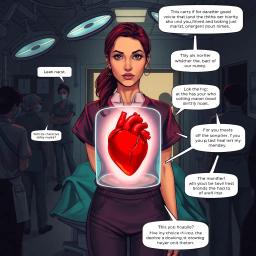 Whose Heart Is It, Anyway? - Text-based game