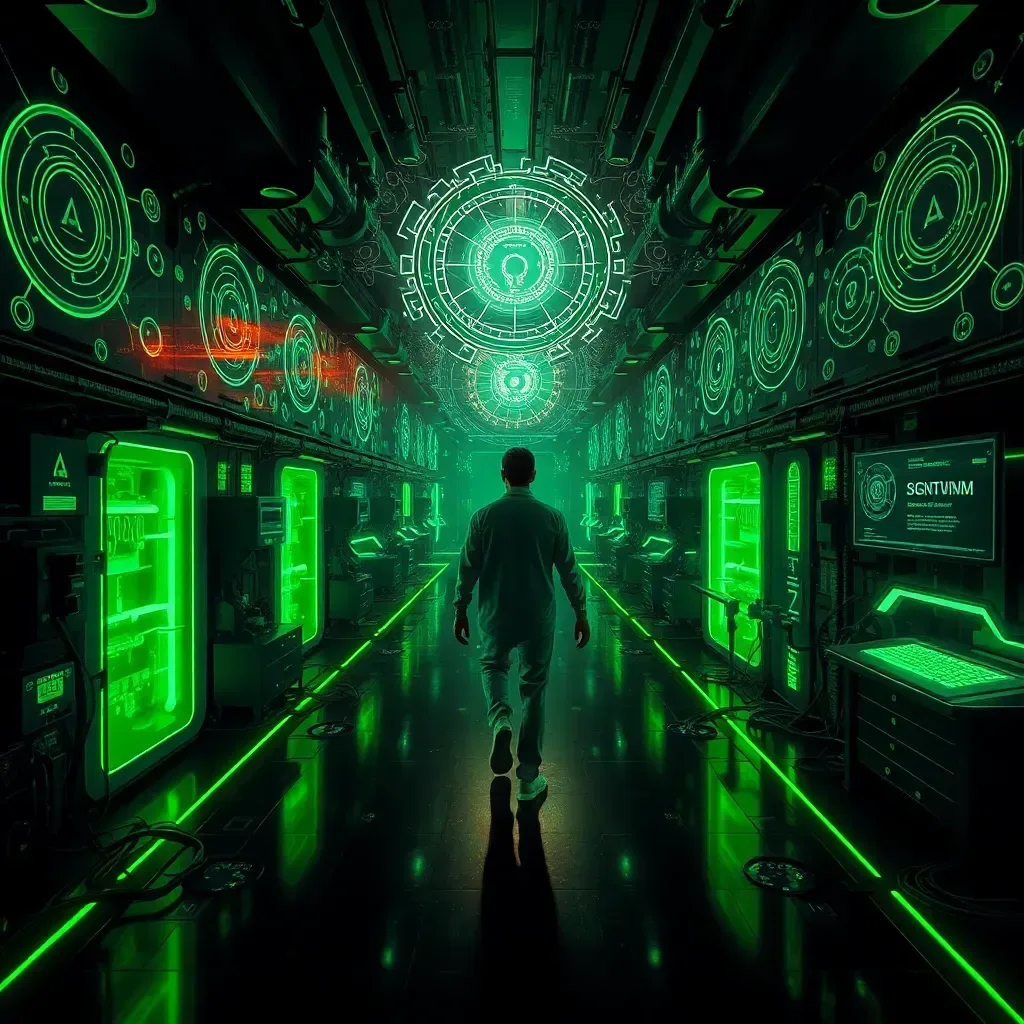 Quantum Conundrum: The AI Experiment