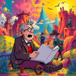 Chronicles of Chaos: Whose World Is It Anyway? - Text-based game