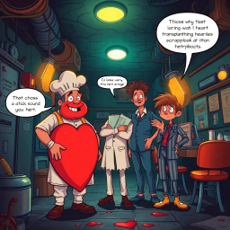 Whose Heart Is It, Anyway? - Text-based game
