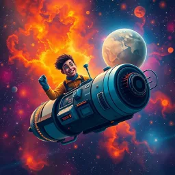 Deep Cosmic Whirlwind - Text-based game