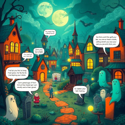 Whose Ghost Is It Anyway? - Text-based game