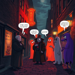 Whose Ghost is it Anyway? - Text-based game