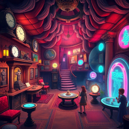 Chrono-Lodge: Time's Tails - Text-based game