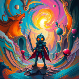 Spectrum Wars: Whose Dimension Is It Anyway? - Text-based game