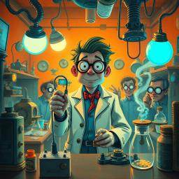 Whose Lab Is It Anyway? - Text-based game
