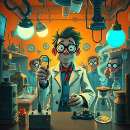 Whose Lab Is It Anyway? - Text-based game