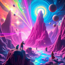 Spectrum Wars: Which Dimension Is It Anyway? - Text-based game