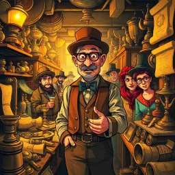 Relic Ruckus: Whose Is It Anyway? - Text-based game