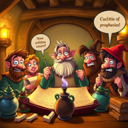 Whose Prophecy is it Anyway? - Text-based game
