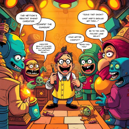 Relic Rumble: Whose Is It Anyway? - Text-based game