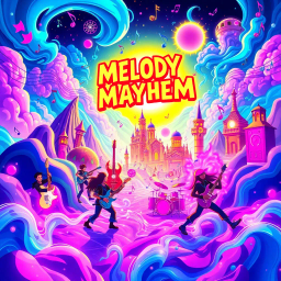 Melody Mayhem - Text-based game