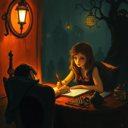 Shadowscribe: Whose Shadow is it Anyway? - Text-based game
